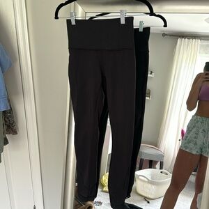 Lululemon crop leggings great condition size 4